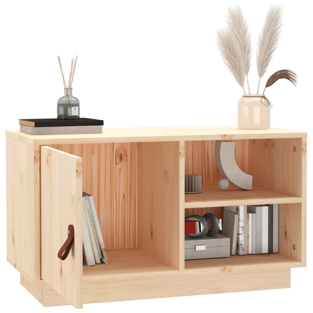 TV-taso 70x34x40 cm täysi mänty - Sisustajankoti.fi