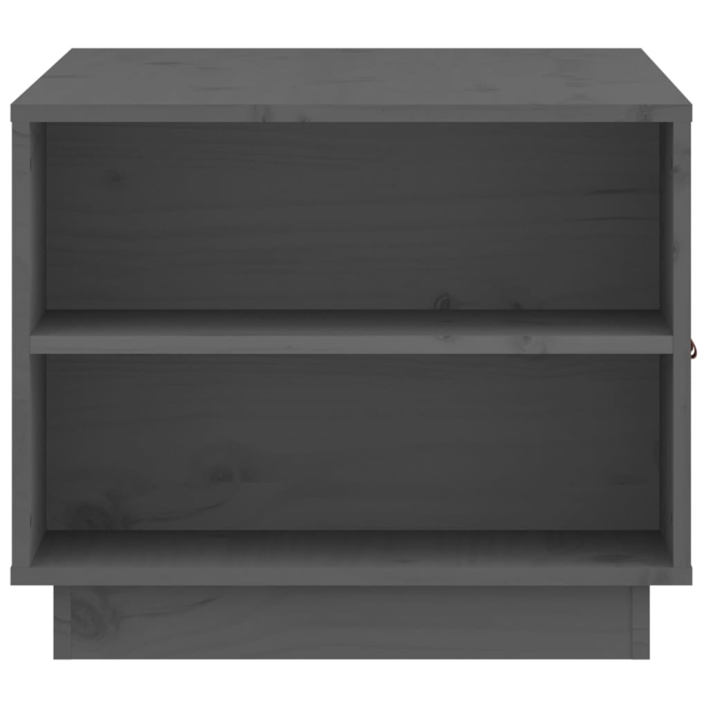 Sohvapöytä harmaa 100x50x41 cm täysi mänty - Sisustajankoti.fi