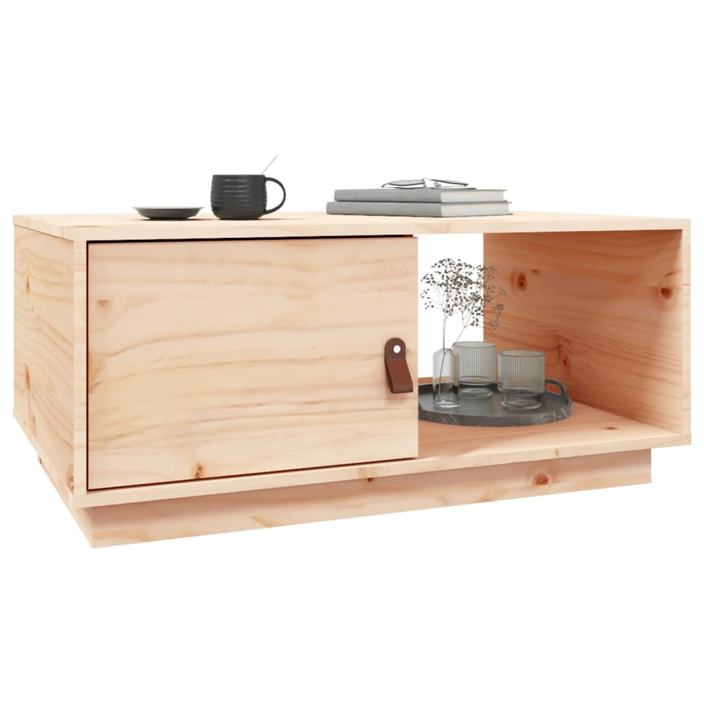Sohvapöytä 80x50x35,5 cm täysi mänty - Sisustajankoti.fi