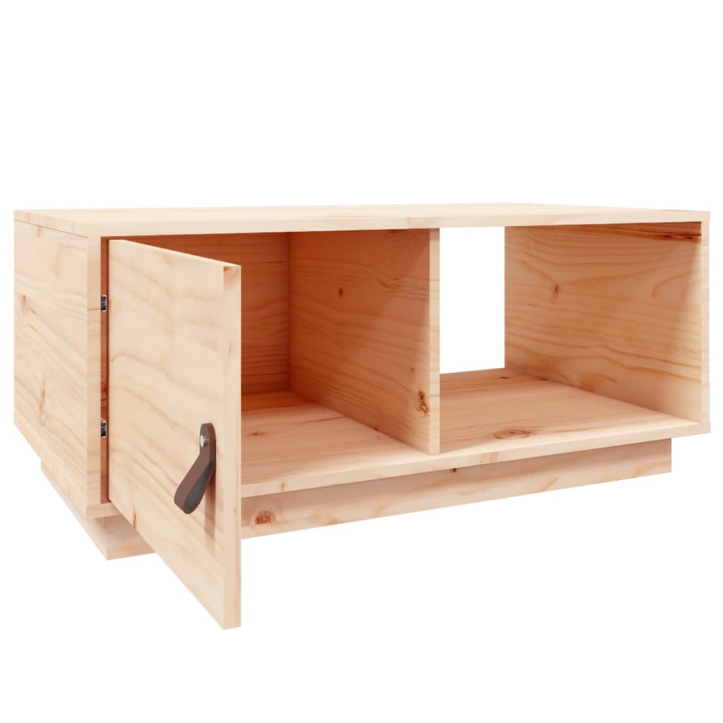 Sohvapöytä 80x50x35,5 cm täysi mänty - Sisustajankoti.fi