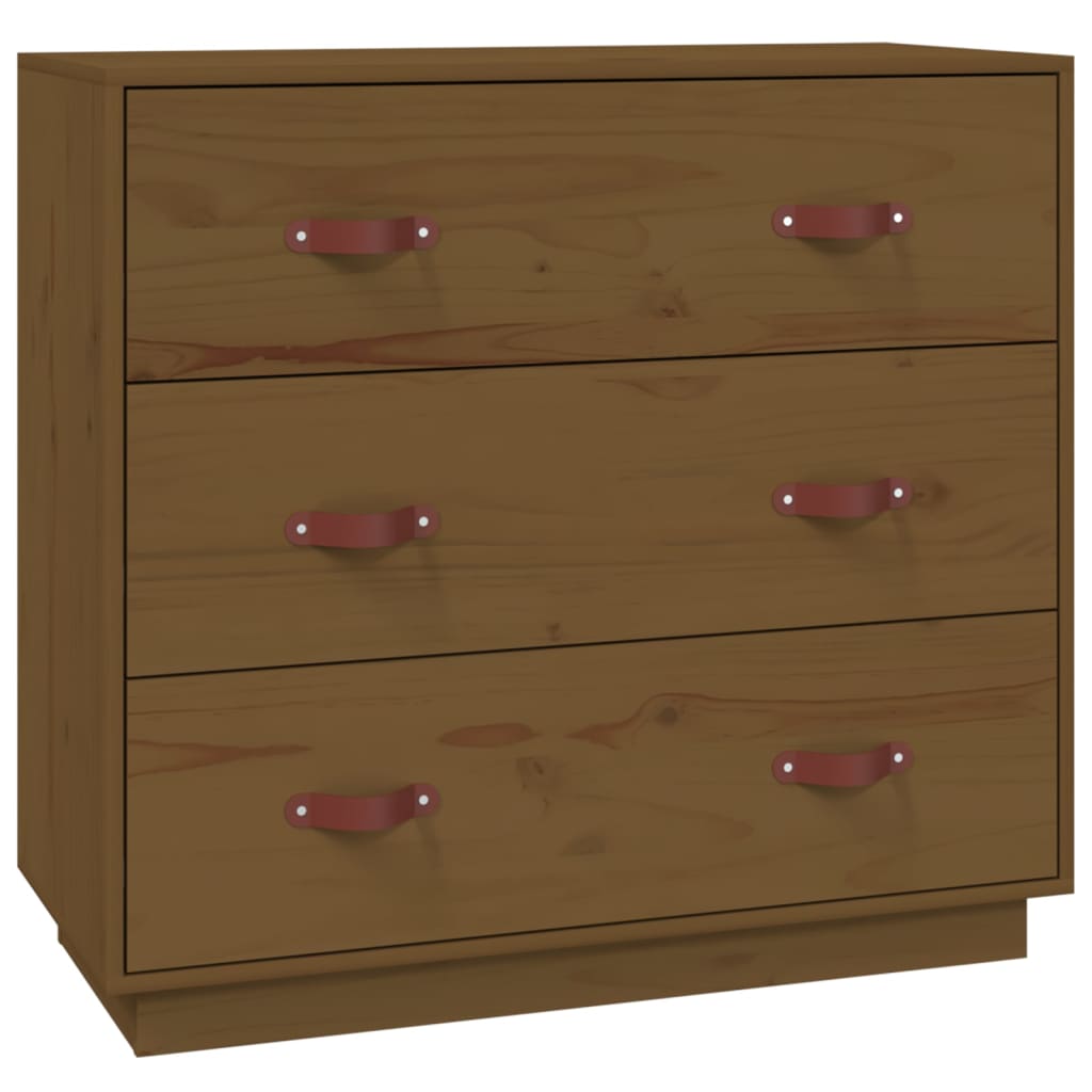 Senkki hunajanruskea 80x40x75 cm täysi mänty - Sisustajankoti.fi