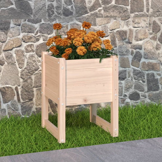 Kukkalaatikko 40x40x52,5 cm täysi mänty - Sisustajankoti.fi