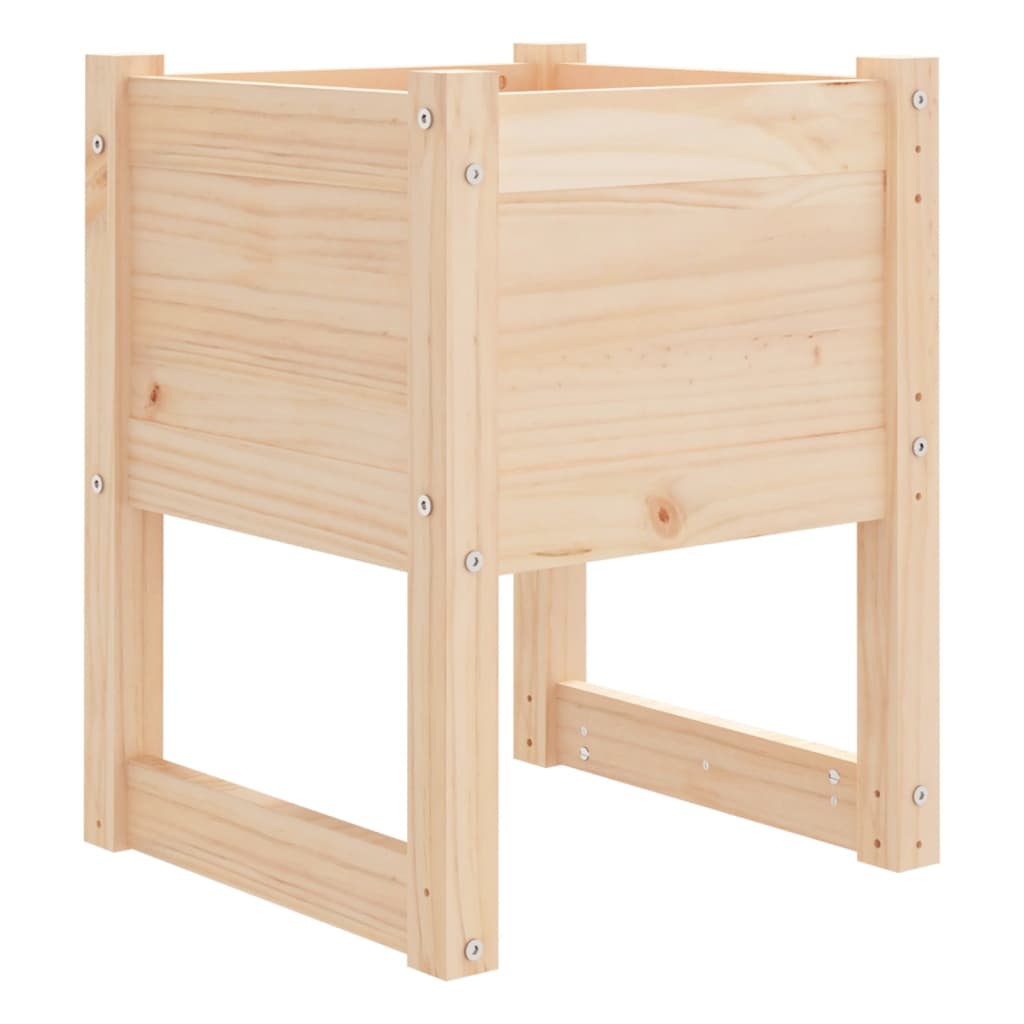 Kukkalaatikot 2 kpl 40x40x52,5 cm täysi mänty - Sisustajankoti.fi