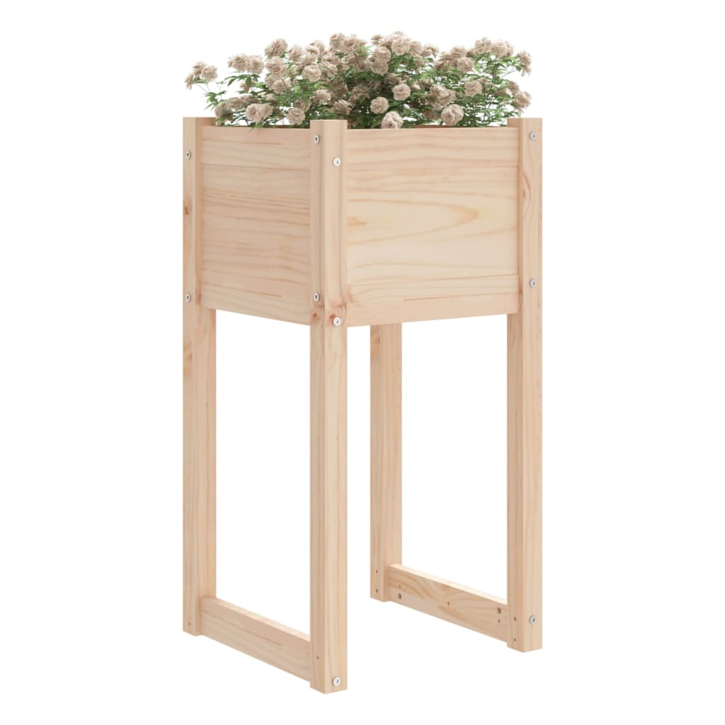 Kukkalaatikot 2 kpl 40x40x81 cm täysi mänty - Sisustajankoti.fi