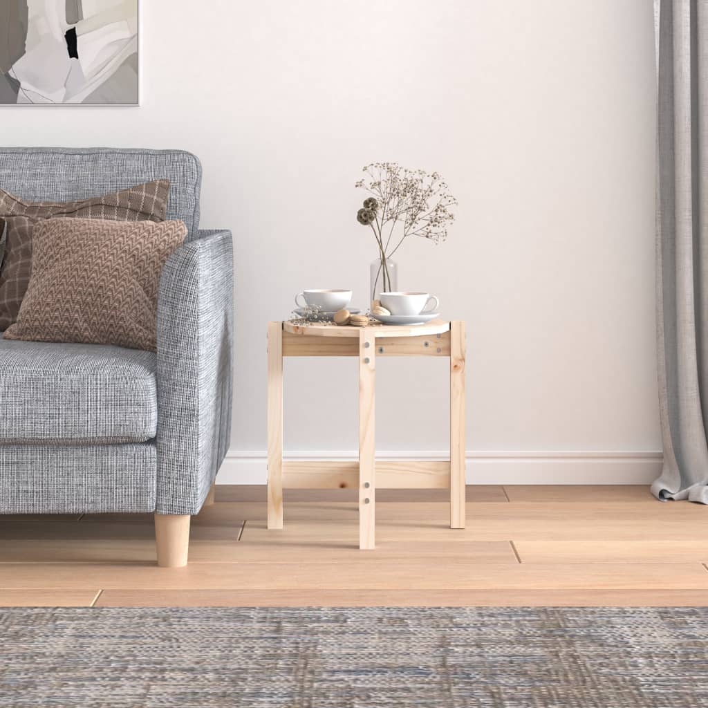 Sohvapöytä Ø 42,5x45 cm täysi mänty - Sisustajankoti.fi