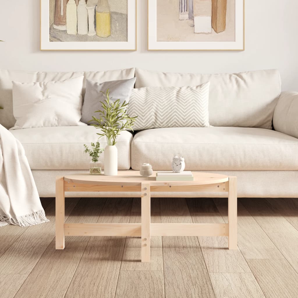Sohvapöytä 87x48x35 cm täysi mänty - Sisustajankoti.fi