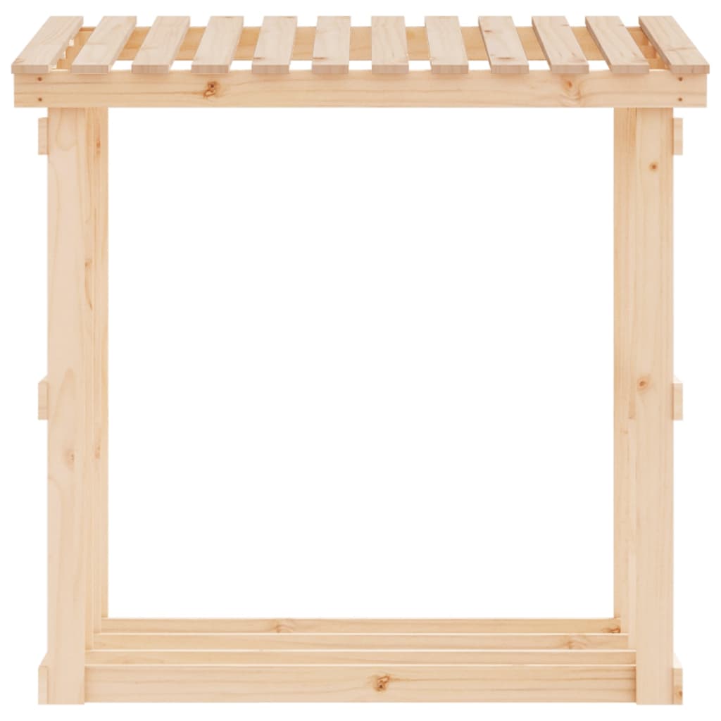 Polttopuuteline 108x64,5x109 cm täysi mänty - Sisustajankoti.fi