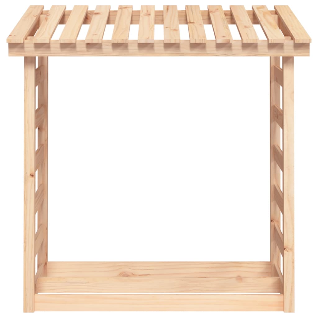 Polttopuuteline 108x64,5x110 cm täysi mänty - Sisustajankoti.fi