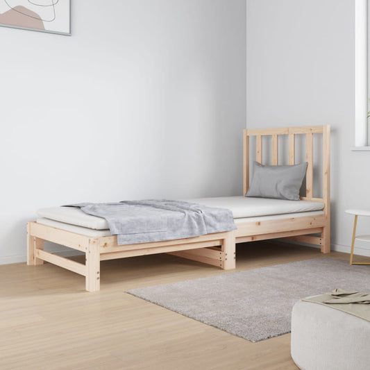 Sohvasänky ulosvedettävä 2x (90x190) cm täysi mänty - Sisustajankoti.fi
