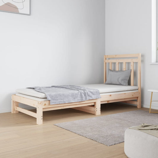 Sohvasänky ulosvedettävä 2x (90x190) cm täysi mänty - Sisustajankoti.fi