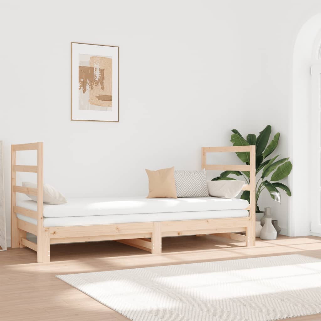 Sohvasänky ulosvedettävä 2x (90x190) cm täysi mänty - Sisustajankoti.fi