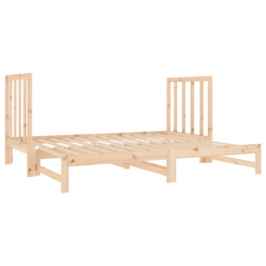 Sohvasänky ulosvedettävä 2x (90x190) cm täysi mänty - Sisustajankoti.fi