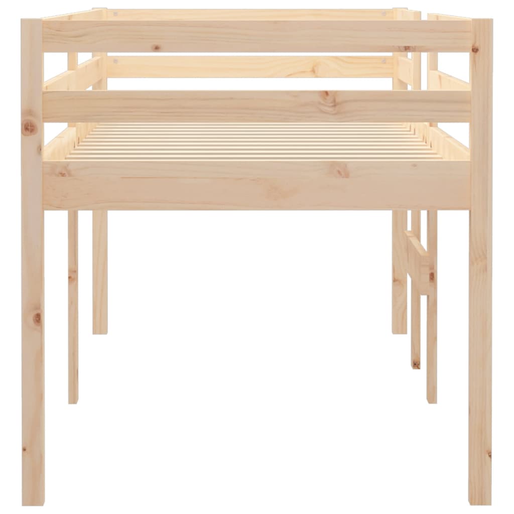Korotettu sänky 90x200 cm täysi mänty - Sisustajankoti.fi