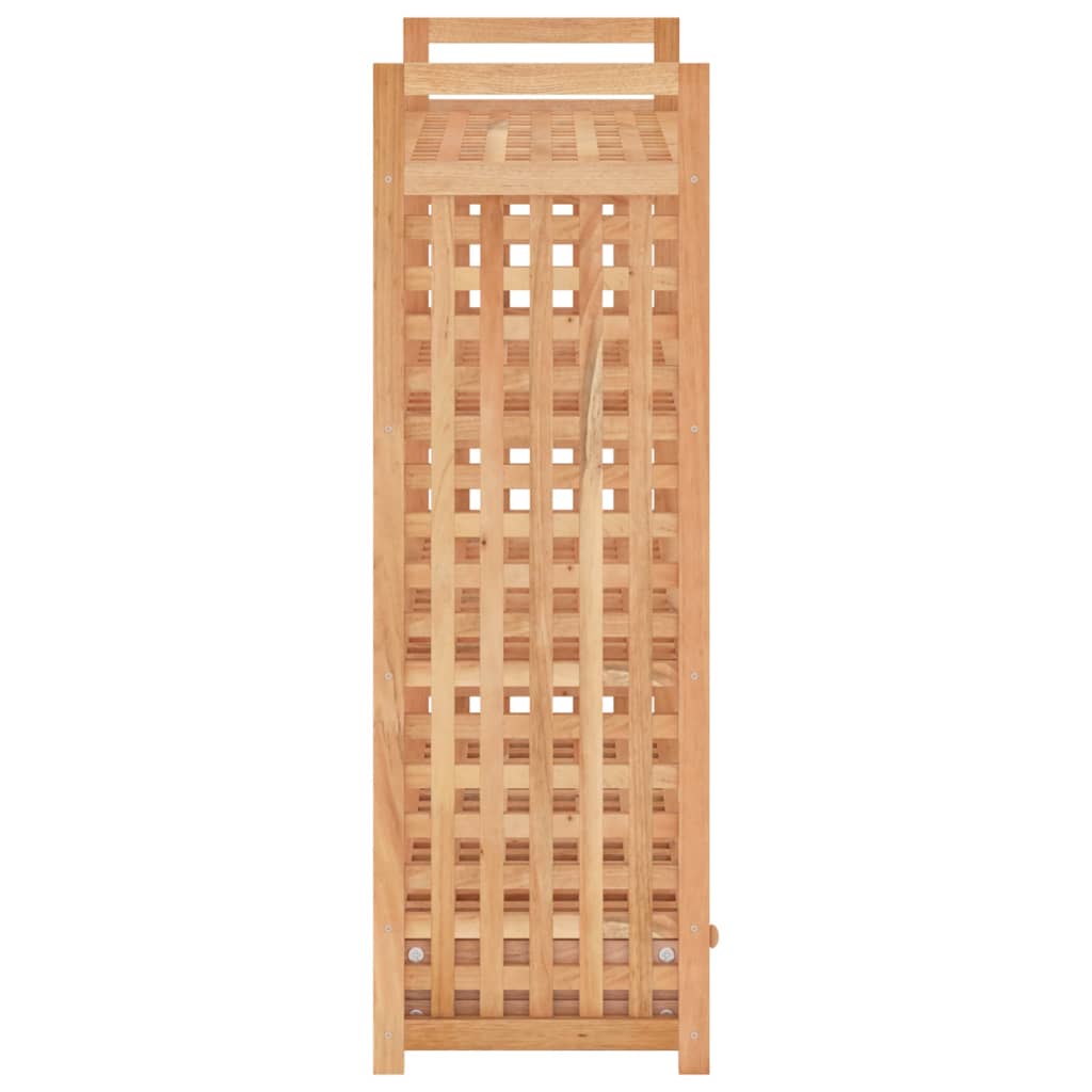 Kenkätelineet laatikolla 70x27x81 cm täysi pähkinäpuu - Sisustajankoti.fi