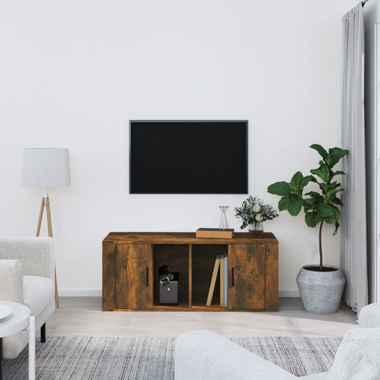 TV-taso savutammi 100x35x40 cm tekninen puu - Sisustajankoti.fi