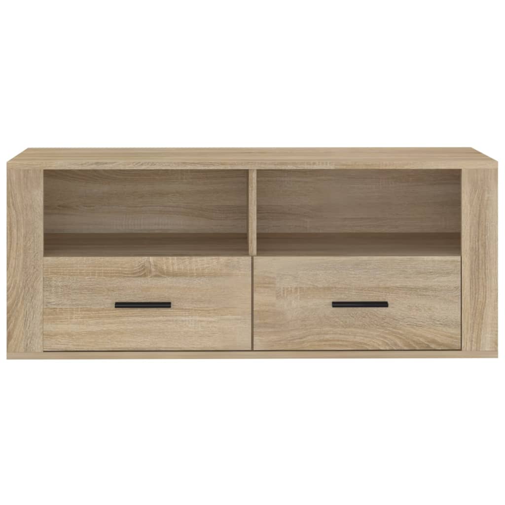 TV-taso Sonoma-tammi 100x35x40 cm tekninen puu - Sisustajankoti.fi