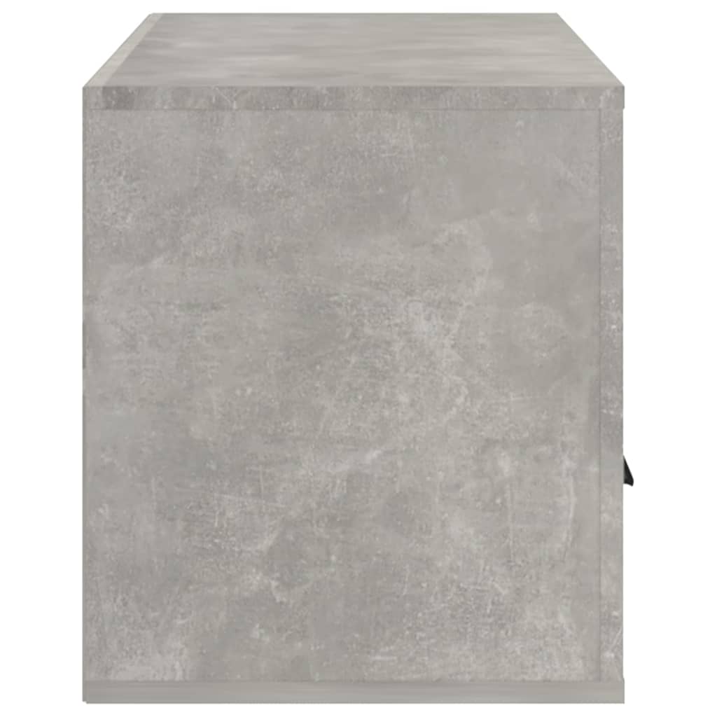TV-taso betoninharmaa 100x35x40 cm tekninen puu - Sisustajankoti.fi