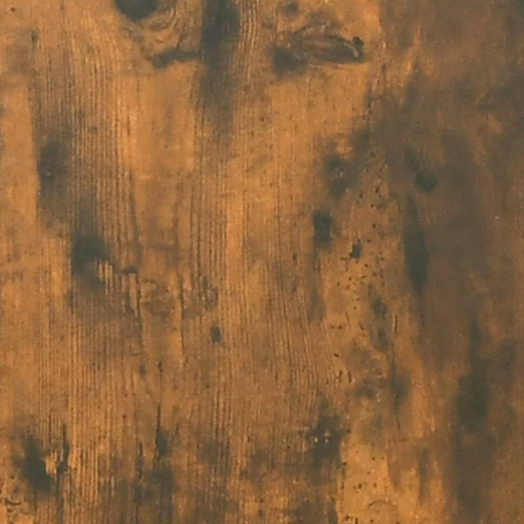 Seinäkiinnitettävä TV-taso savutammi 80x36x25 cm tekninen puu - Sisustajankoti.fi
