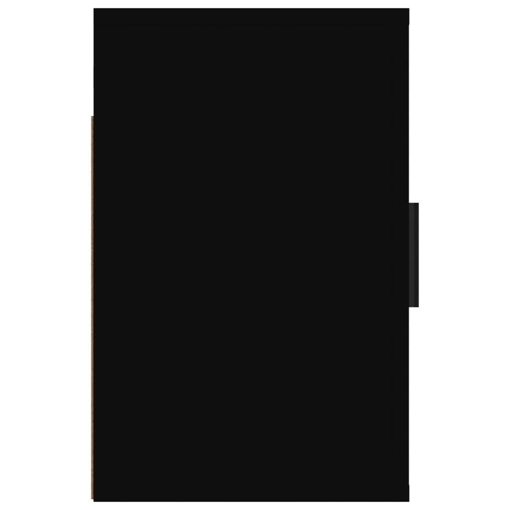 Seinäkiinnitettävät yöpöydät 2 kpl musta 50x30x47 cm - Sisustajankoti.fi