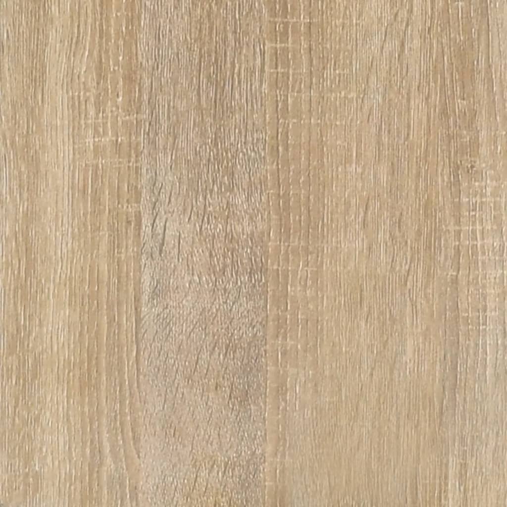 Seinäkiinnitettävät yöpöydät 2 kpl Sonoma-tammi 50x36x40 cm - Sisustajankoti.fi
