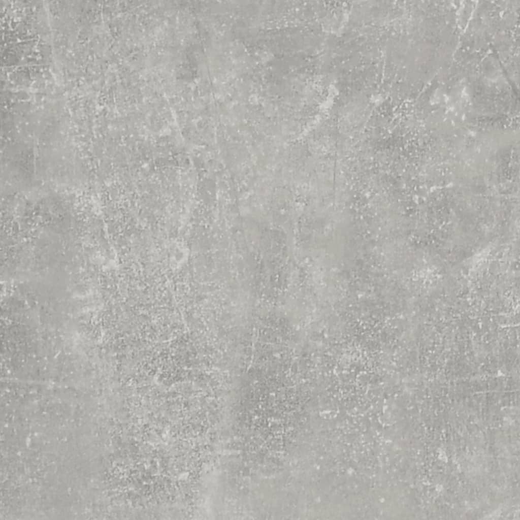 Seinäkiinnitettävät yöpöydät 2 kpl betoninharmaa 50x36x40 cm - Sisustajankoti.fi