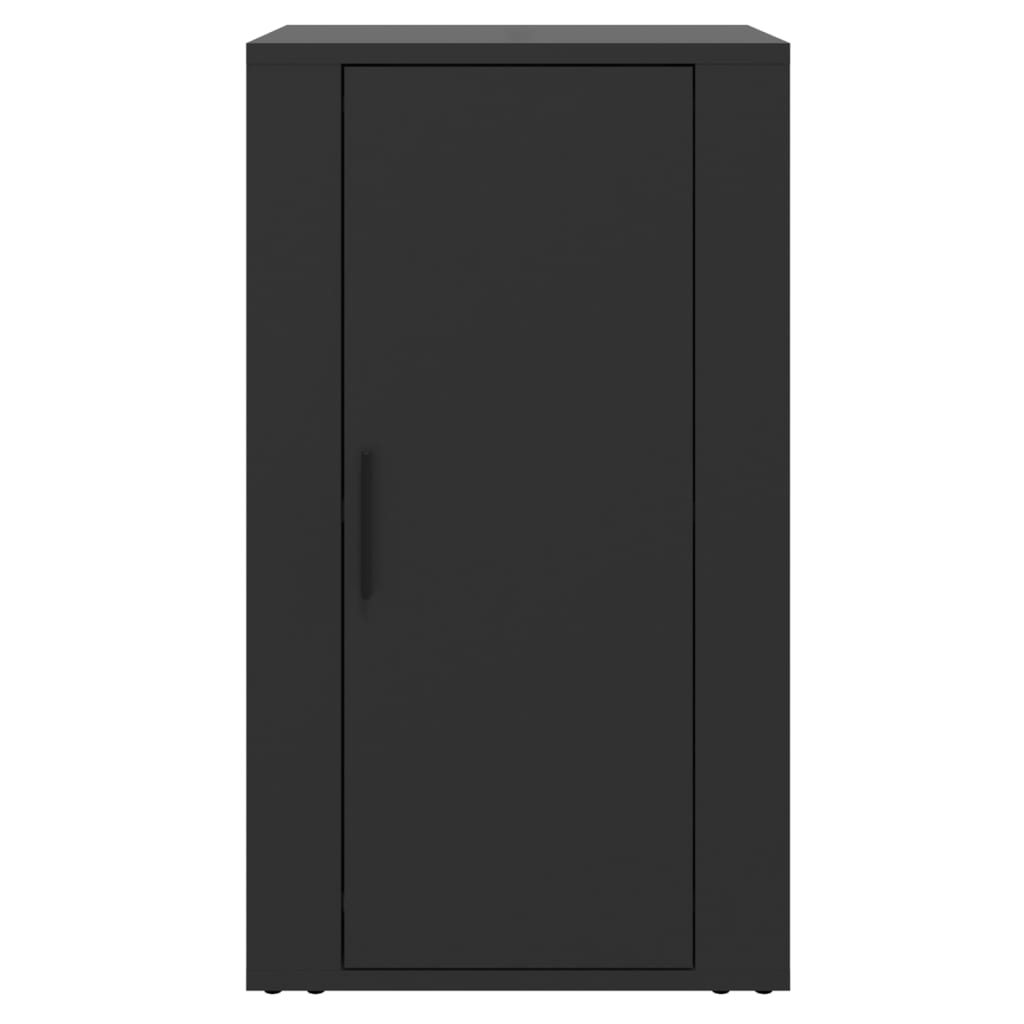 Senkki musta 40x33x70 cm tekninen puu - Sisustajankoti.fi
