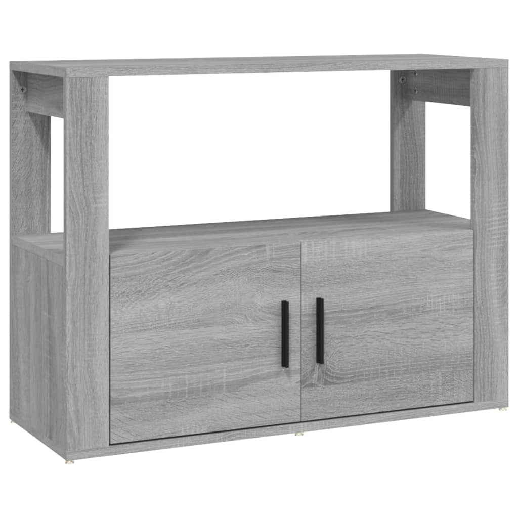 Senkki harmaa Sonoma 80x30x60 cm tekninen puu - Sisustajankoti.fi
