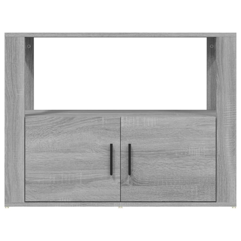 Senkki harmaa Sonoma 80x30x60 cm tekninen puu - Sisustajankoti.fi
