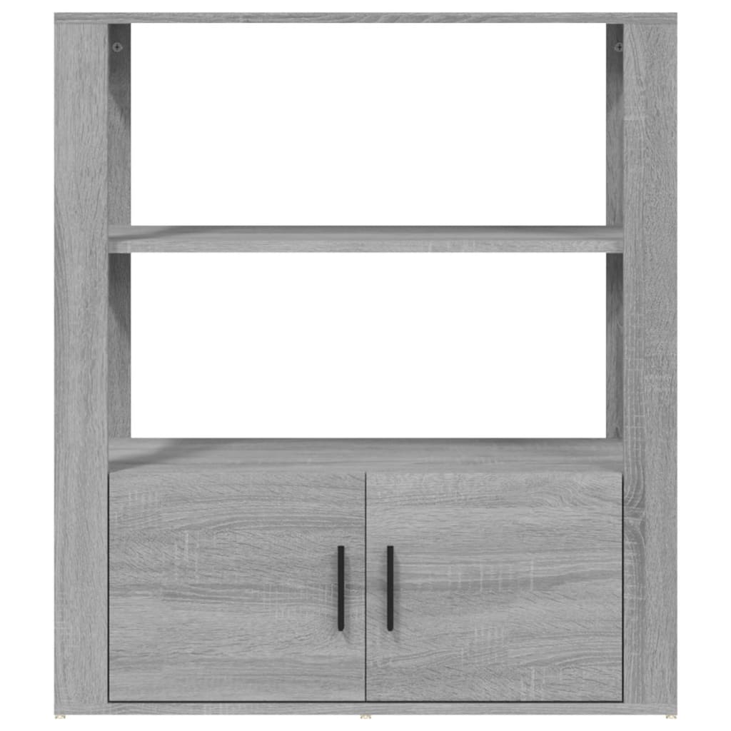 Senkki harmaa Sonoma 80x30x90 cm tekninen puu - Sisustajankoti.fi