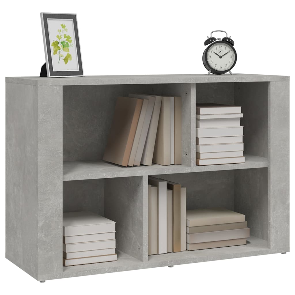 Senkki betoninharmaa 80x30x54 cm tekninen puu - Sisustajankoti.fi