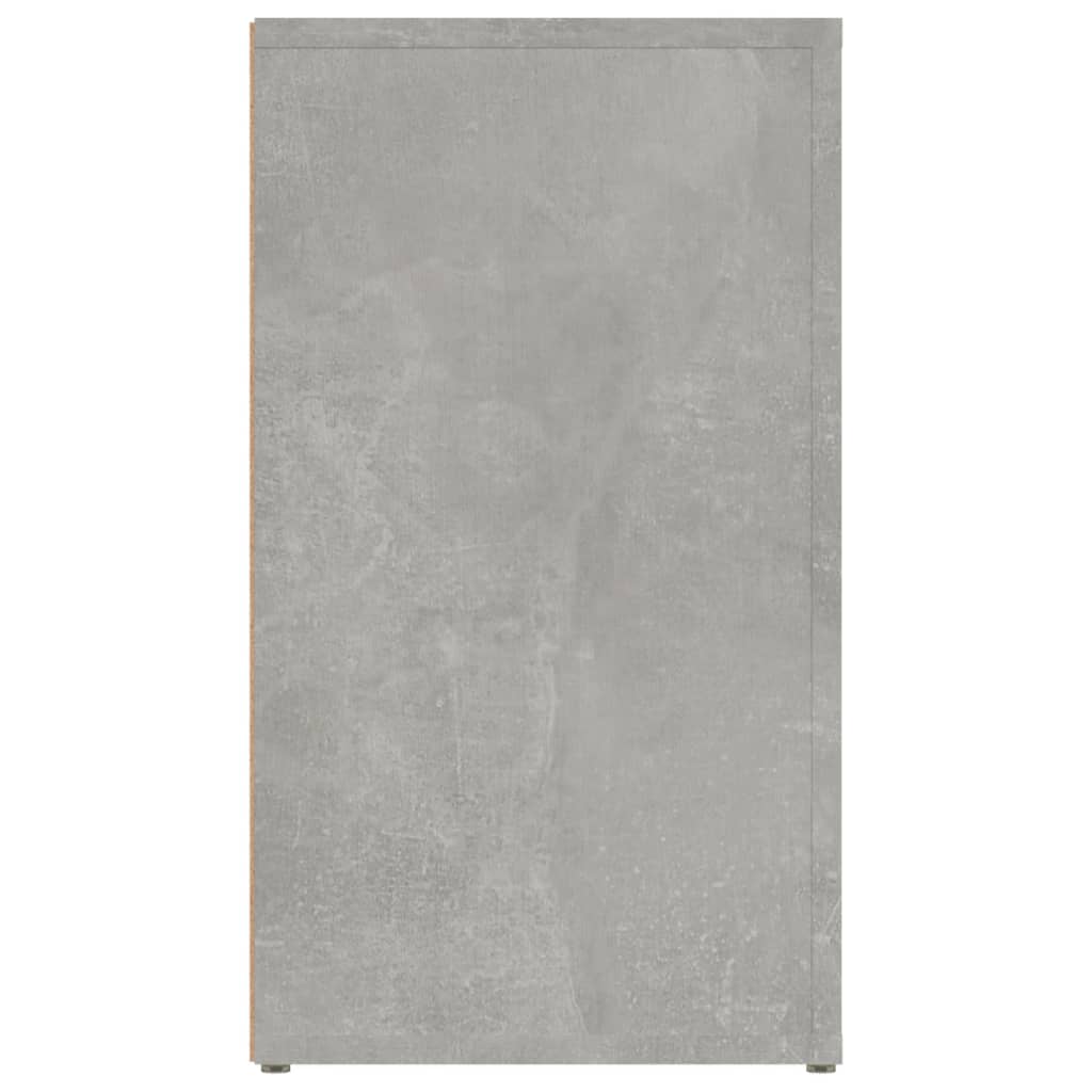 Senkki betoninharmaa 80x30x54 cm tekninen puu - Sisustajankoti.fi