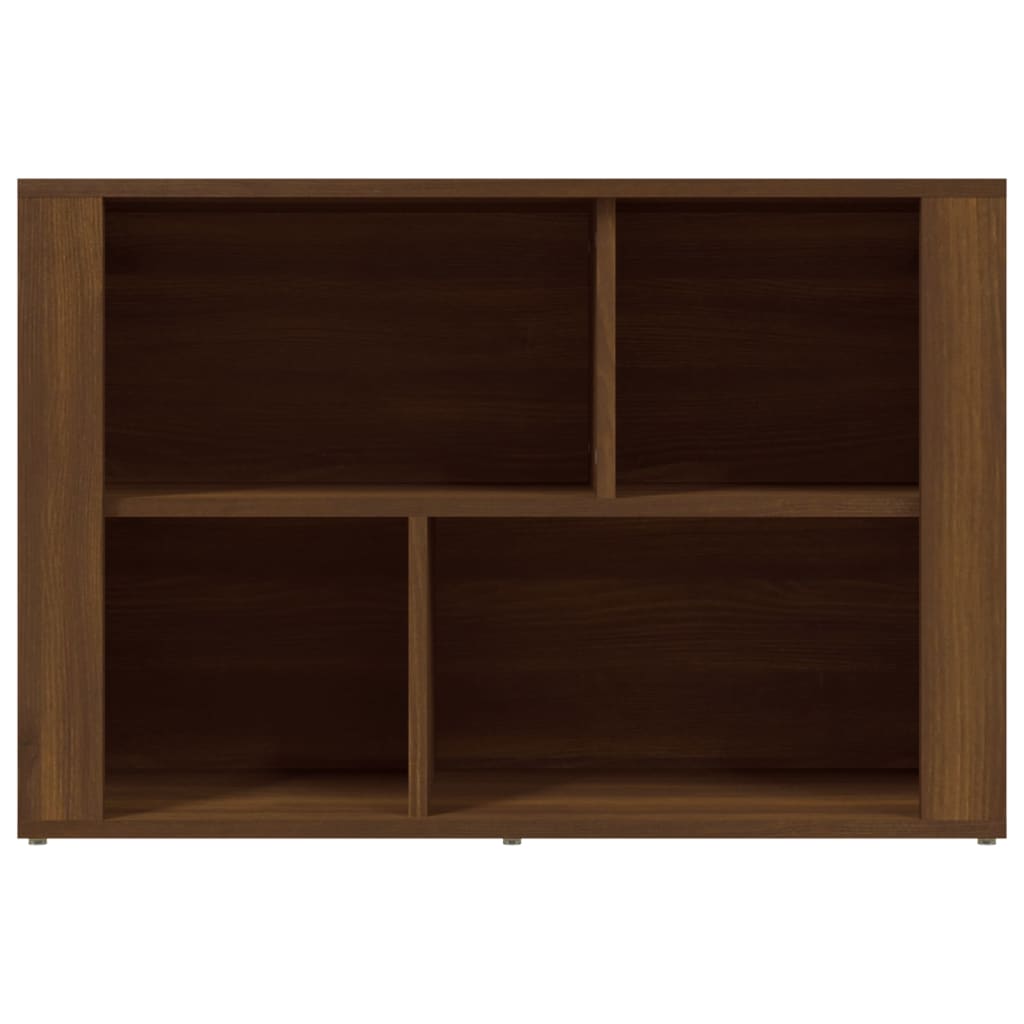 Senkki ruskea tammi 80x30x54 cm tekninen puu - Sisustajankoti.fi