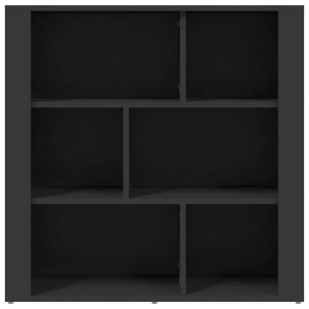 Senkki musta 80x30x80 cm tekninen puu - Sisustajankoti.fi