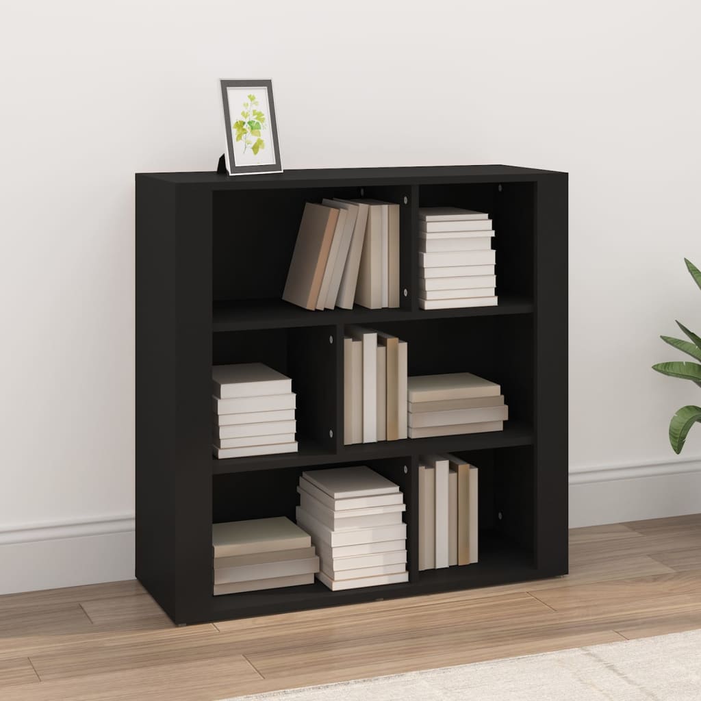 Senkki musta 80x30x80 cm tekninen puu - Sisustajankoti.fi
