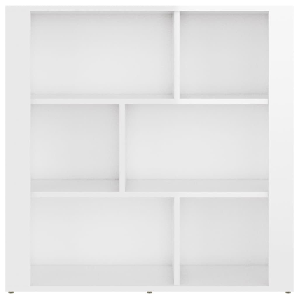 Senkki korkeakiilto valkoinen 80x30x80 cm tekninen puu - Sisustajankoti.fi