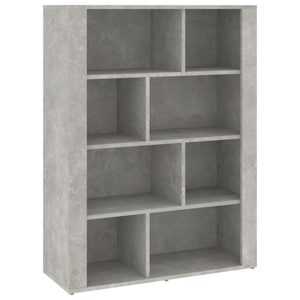 Senkki betoninharmaa 80x30x106 cm tekninen puu - Sisustajankoti.fi