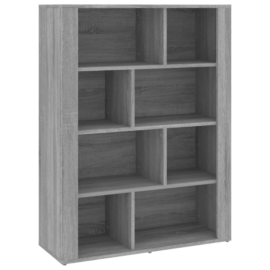 Senkki harmaa Sonoma 80x30x106 cm tekninen puu - Sisustajankoti.fi