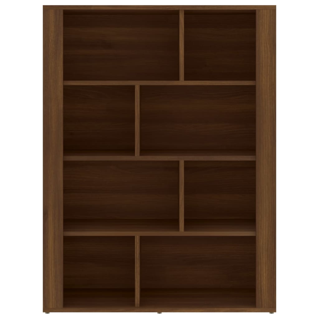 Senkki ruskea tammi 80x30x106 cm tekninen puu - Sisustajankoti.fi