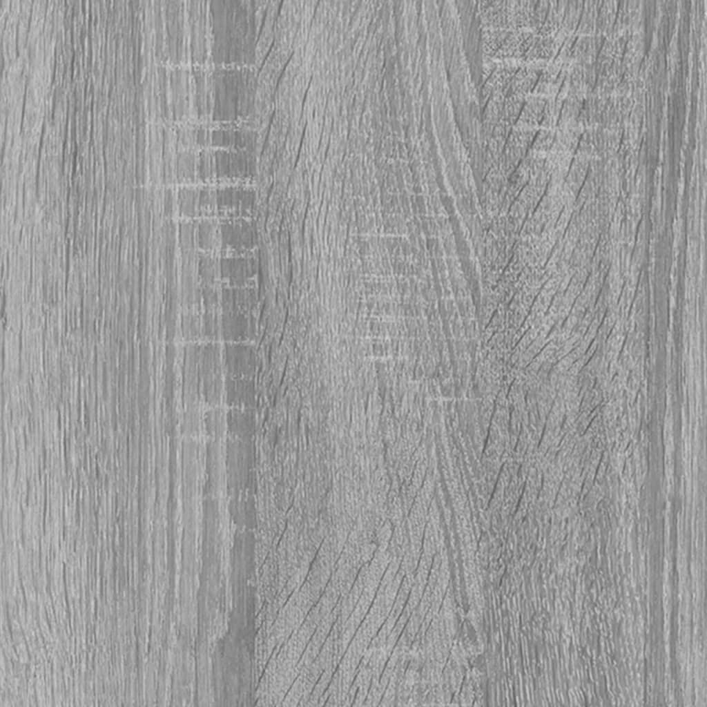 Kenkäkaappi harmaa Sonoma 102x36x60 cm tekninen puu - Sisustajankoti.fi
