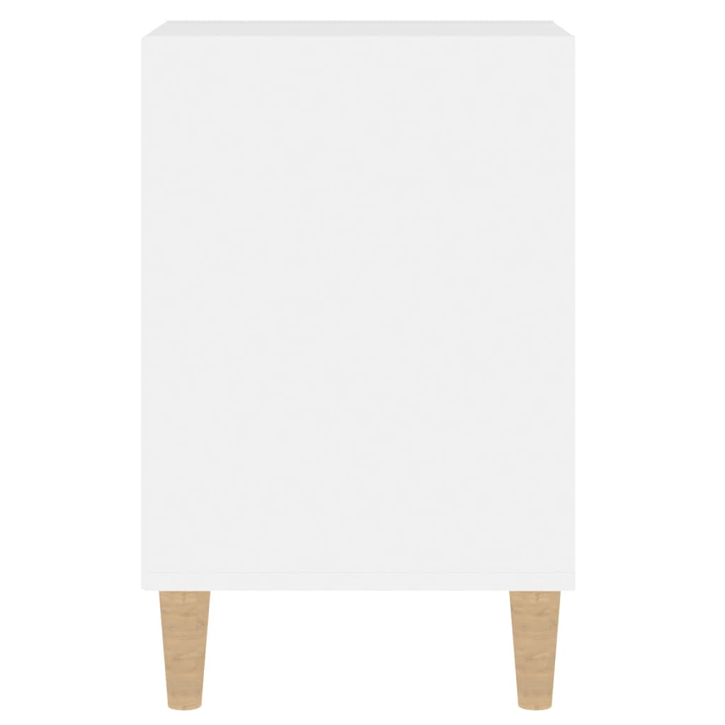 TV-taso korkeakiilto valkoinen 100x35x55 cm tekninen puu - Sisustajankoti.fi