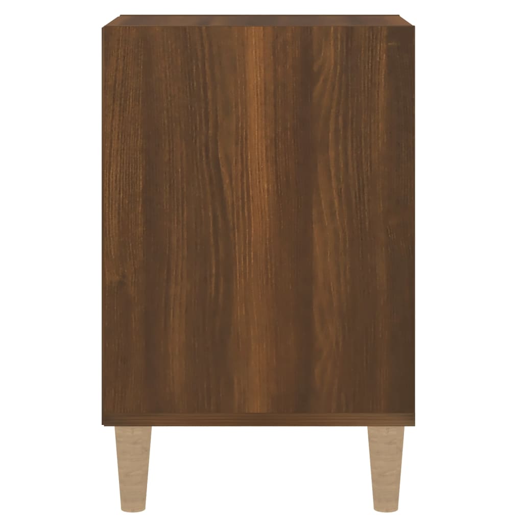 TV-taso ruskea tammi 100x35x55 cm tekninen puu - Sisustajankoti.fi