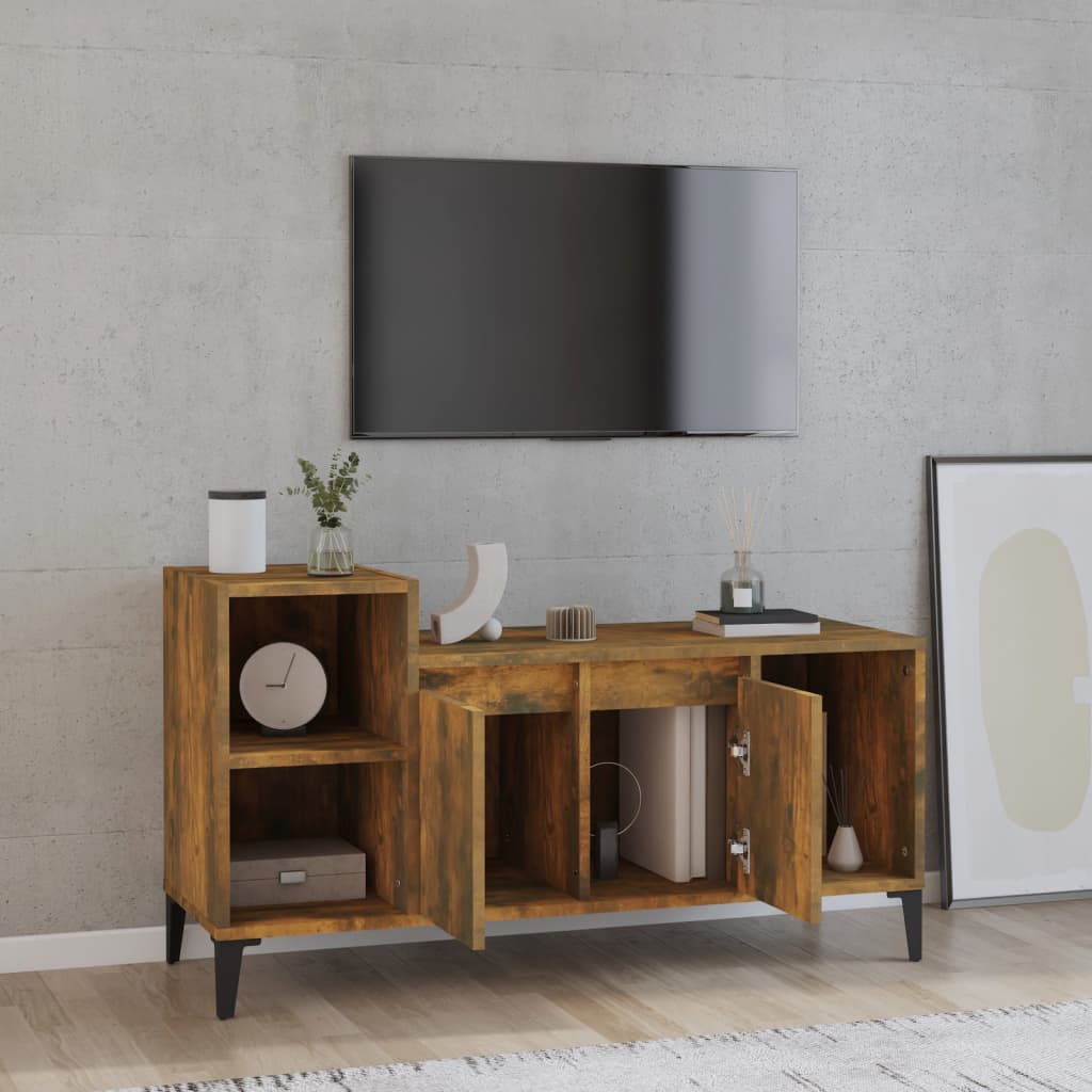 TV-taso savutammi 100x35x55 cm tekninen puu - Sisustajankoti.fi
