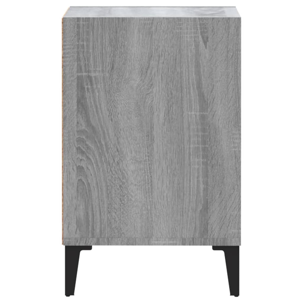 TV-taso harmaa Sonoma 100x35x55 cm tekninen puu - Sisustajankoti.fi
