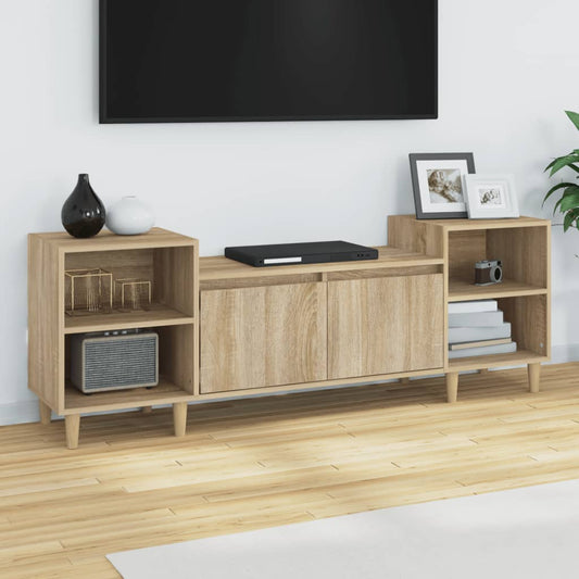 TV-taso Sonoma-tammi 160x35x55 cm tekninen puu - Sisustajankoti.fi