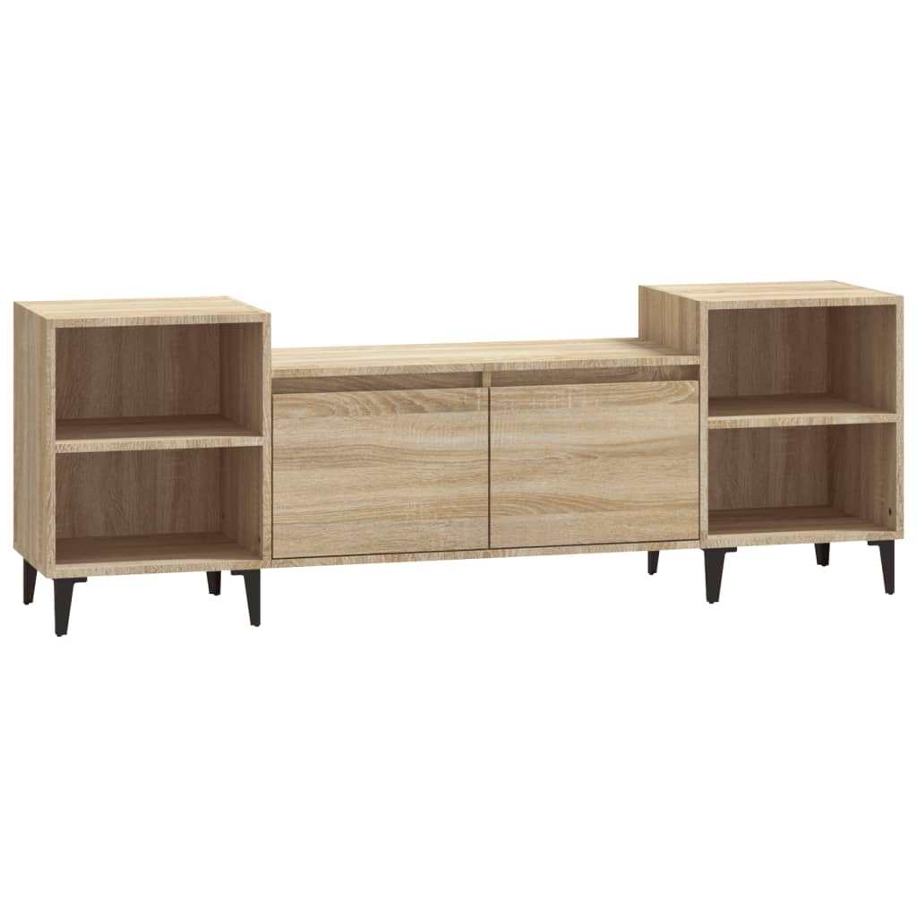 TV-taso Sonoma-tammi 160x35x55 cm tekninen puu - Sisustajankoti.fi