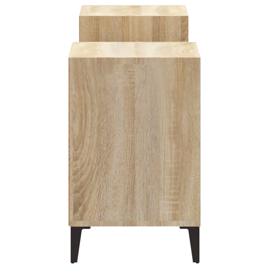 TV-taso Sonoma-tammi 160x35x55 cm tekninen puu - Sisustajankoti.fi