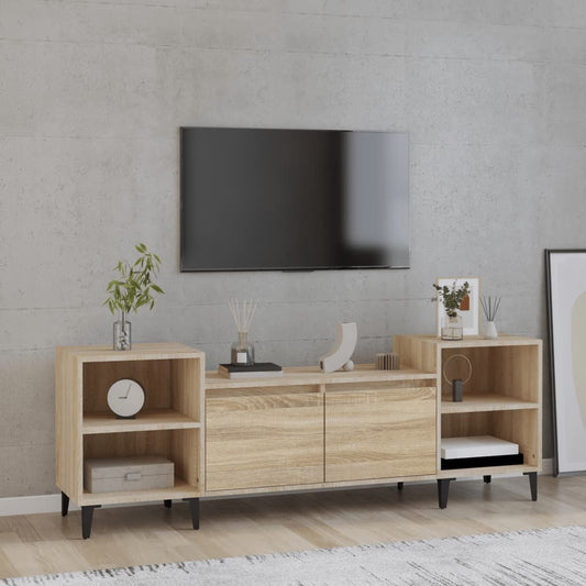 TV-taso Sonoma-tammi 160x35x55 cm tekninen puu - Sisustajankoti.fi
