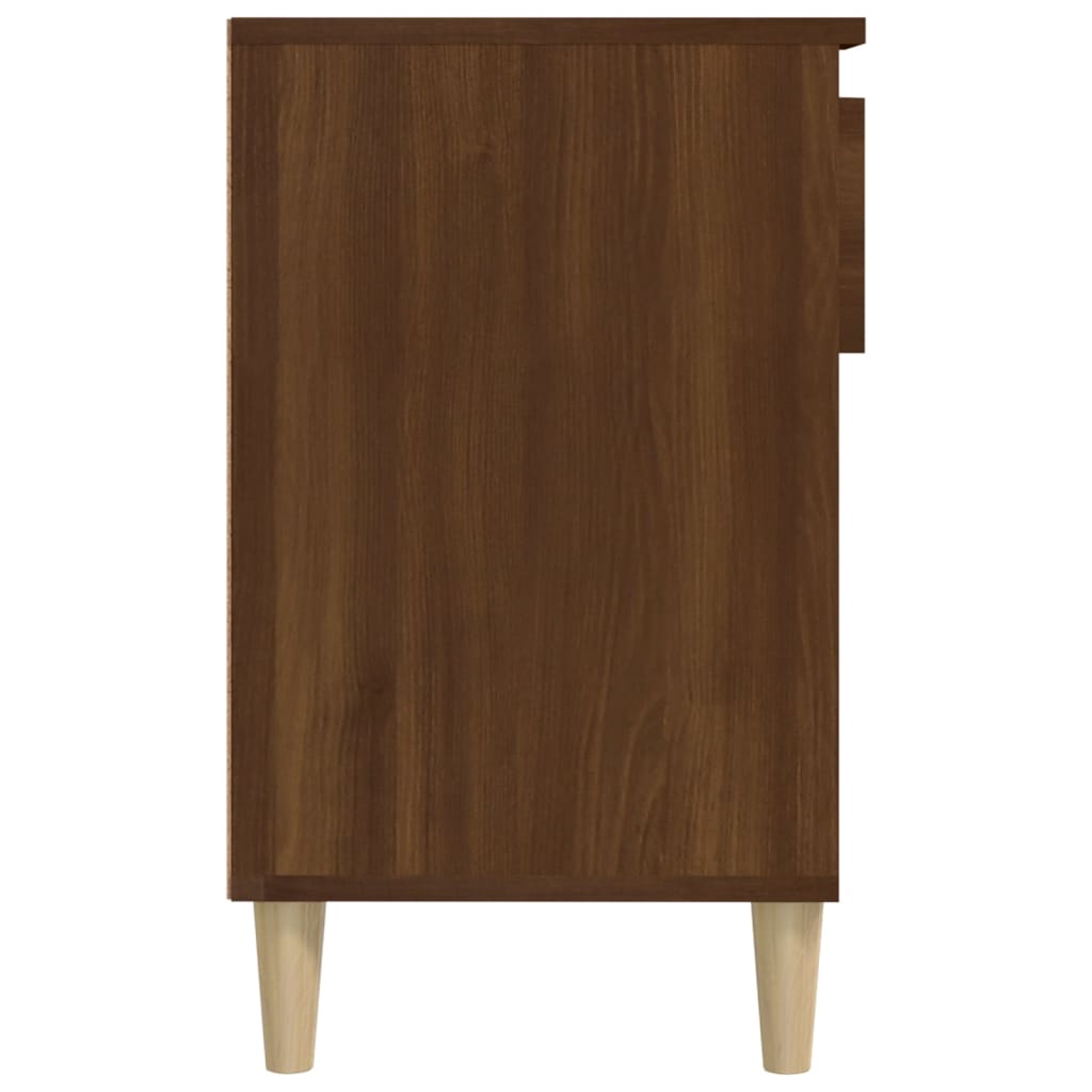 Kenkäkaappi ruskea tammi 102x36x60 cm tekninen puu - Sisustajankoti.fi