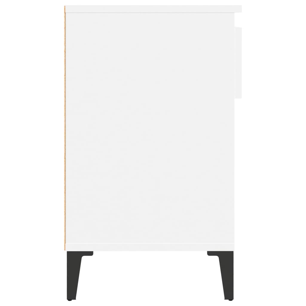 Kenkäkaappi valkoinen 102x36x60 cm tekninen puu - Sisustajankoti.fi