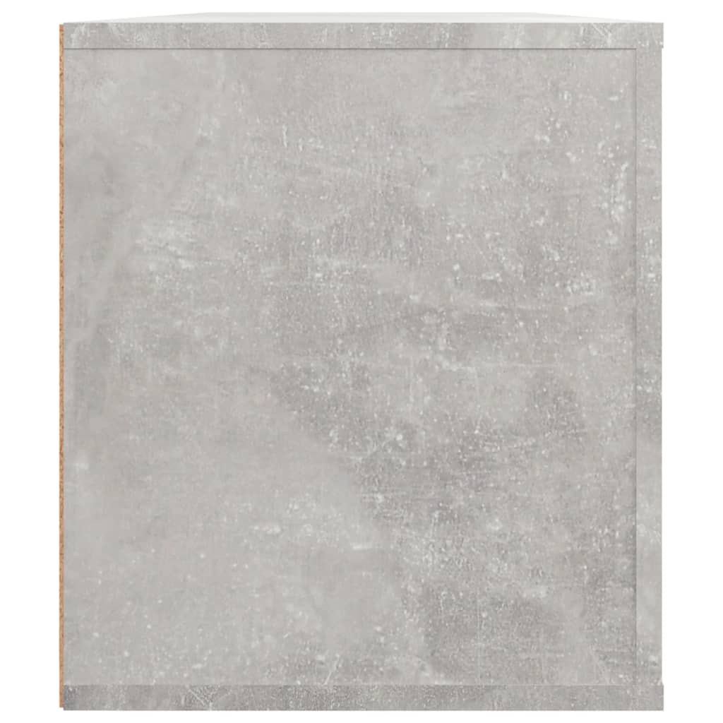 TV-taso betoninharmaa 100x35x40 cm tekninen puu - Sisustajankoti.fi